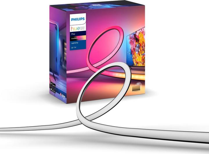 Actual product image Philips Hue Play Gradient Lightstrip 75" (RGBW, 304 cm, Indoor)