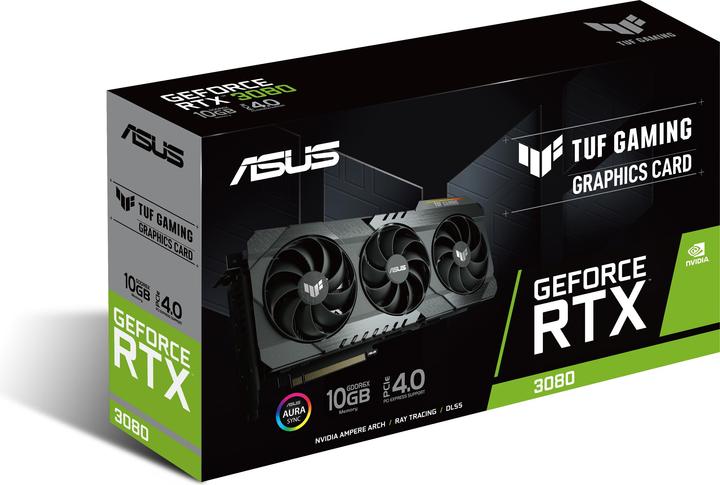 Actual product image ASUS GeForce TUF RTX 3080 10G Gaming (10 GB)