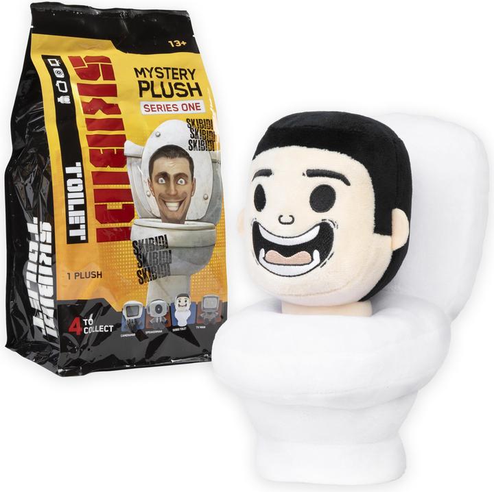 Productafbeelding Skibidi Toilet Mystery Plush - verzamelbare pluche, gloednieuwe verzamelobjecten, officieel gelicentieerd product (37.30 cm)
