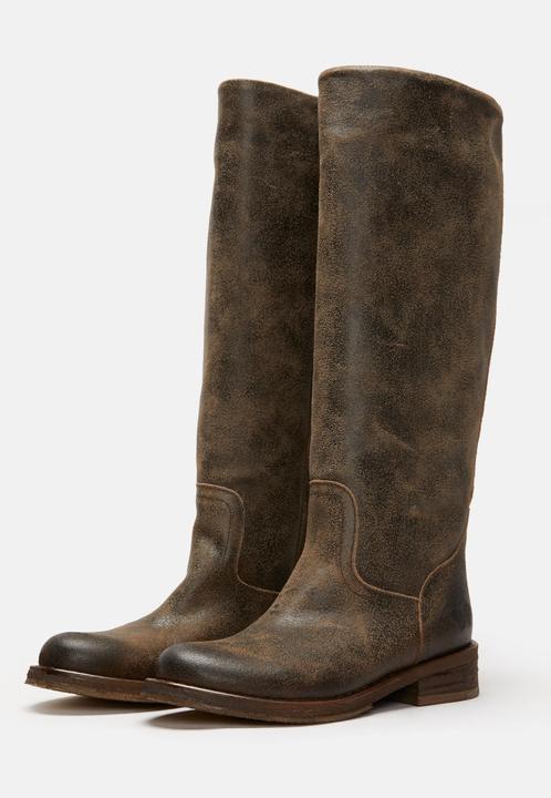 Produktbild Felmini Cooper A712, der Bikerstiefel von, ist aus Glattleder mit Vintage-Lederverarbeitung und ruts (36)