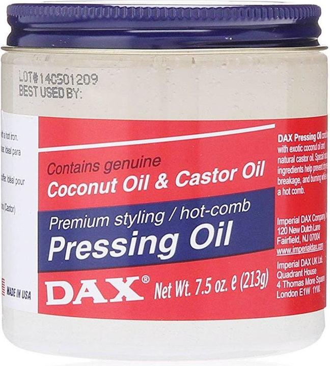 Produktbild DAX Pressing Oil 7.5oz Jar (Haarpomade, 213 ml)