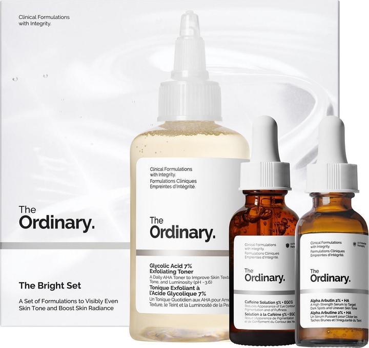 Actual product image The Ordinary The Bright Set (Facial care set)