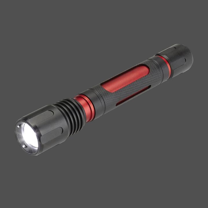 Actual product image TFA LUMATIC RED LED torch with strobe mode battery-operated (2.70 cm)