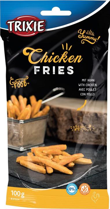 Produktbild Trixie Leckerli Chicken Fries 100 g (Junior, Senior, Adult, 1 Stk., 100 g)