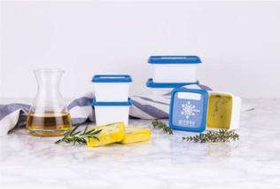 Produktbild Merkloos Tiefkühlbehälter 750 ml set mit (3 Stücken) (0.75 l)