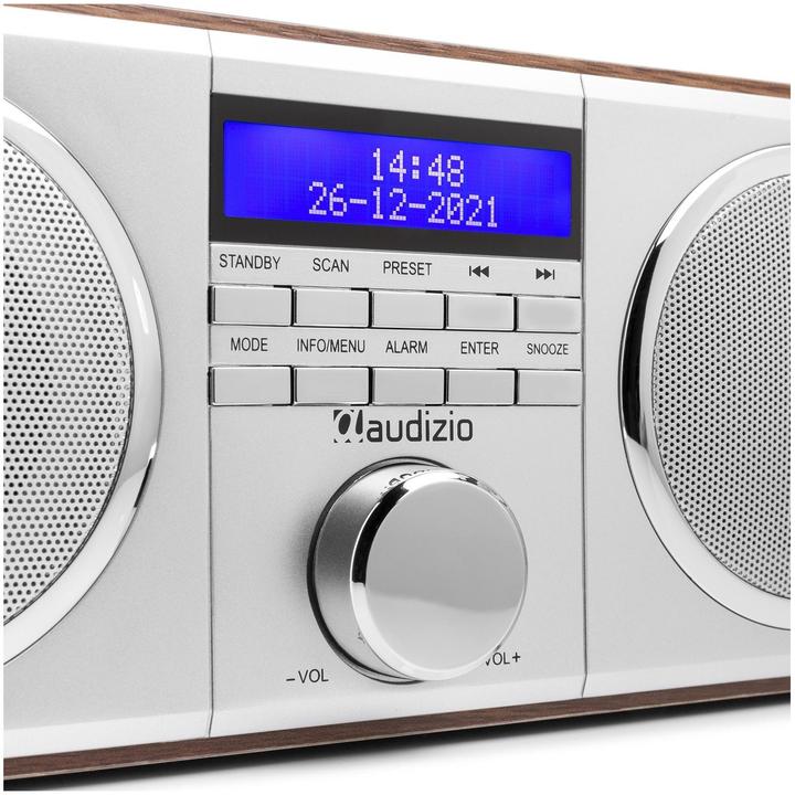 Actual product image Audizio Novara Silber (FM, DAB+)