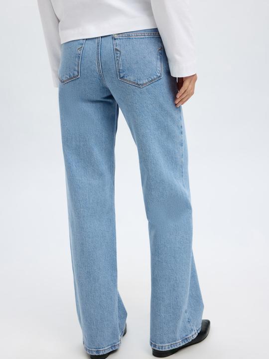 Actual product image Selected Femme Hellblaue Wide Fit Jeans (W31/L30)