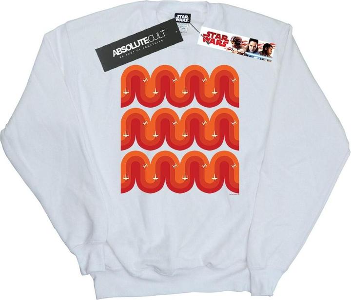 Star Wars XWing And TIE Fighter Retro Sweatshirt (XXL)