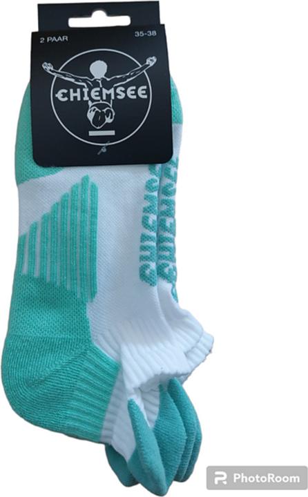 Actual product image Chiemsee Ladies Sport Sneaker Socks 2 Pack (pack of 2, 35 - 38)