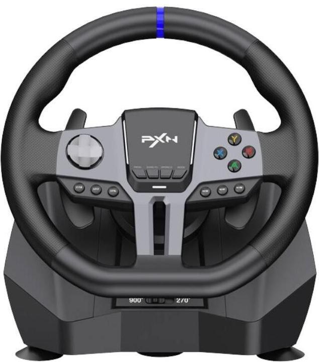 Actual product image PXN Gaming Wheel PXN-V9Gen2 (PC / PS3 / PS4 / XBOX ONE / XBOX SERIES S&X / SWITCH) (Switch, PS4, PS3, Xbox Series S, PC, Xbox One S)