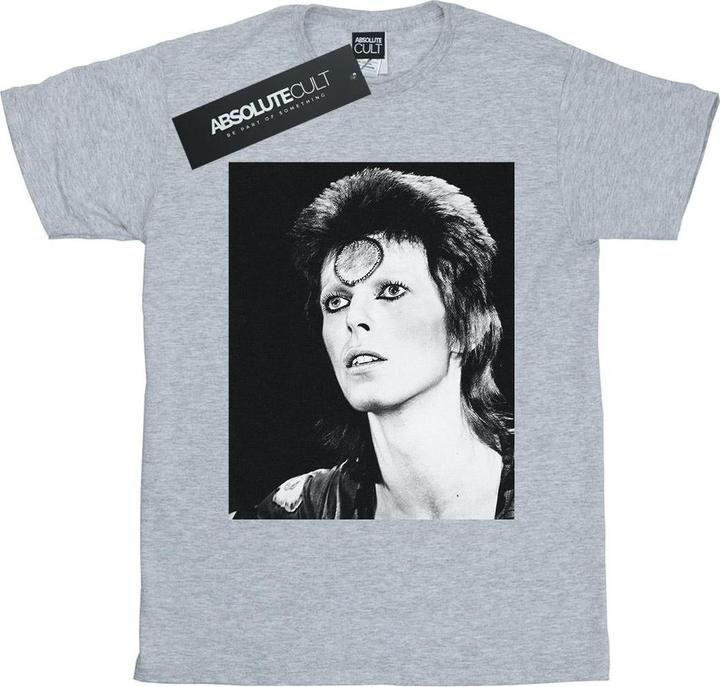 Immagine prodotto David Bowie Ziggy Looking Maglietta Ragazze (116)