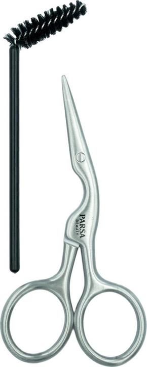 Actual product image Parsa Beauty Eyebrow scissors with spoolie