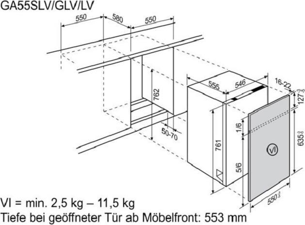 Image du produit Electrolux GA55LV