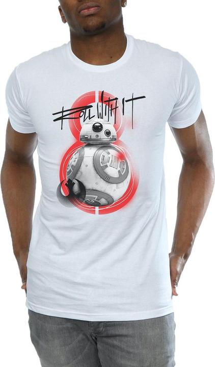 Immagine prodotto Star Wars The Last Jedi BB-8 Roll With It Maglietta Uomo (M)