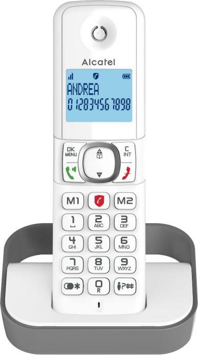 Image du produit Alcatel Téléphone DECT F860 Identification de l'appelant Gris
