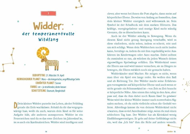 Immagine prodotto Baby-Astrologie (Tedesco, Judi Vitale, Elisabetta Liebl, 2022)