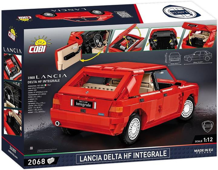 Actual product image Cobi Lancia Delta