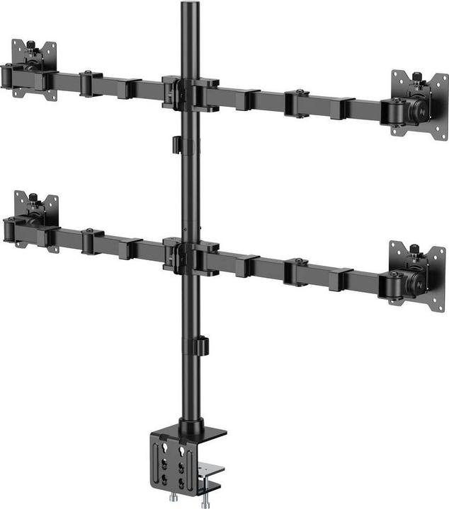 Produktbild SpeaKa Professional SP-MM-541 4fach Monitor-Tischhalterung 43,2 cm (17") - 88,9 (Tisch, 35")