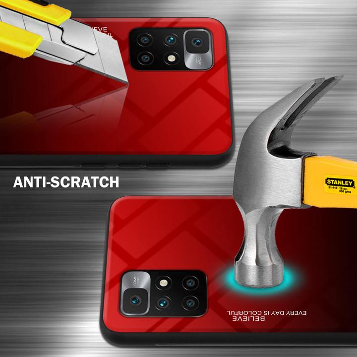 Produktbild Cadorabo TPU 2 Farben Glas Hülle (Xiaomi Redmi 10, Xiaomi Redmi Note 11)