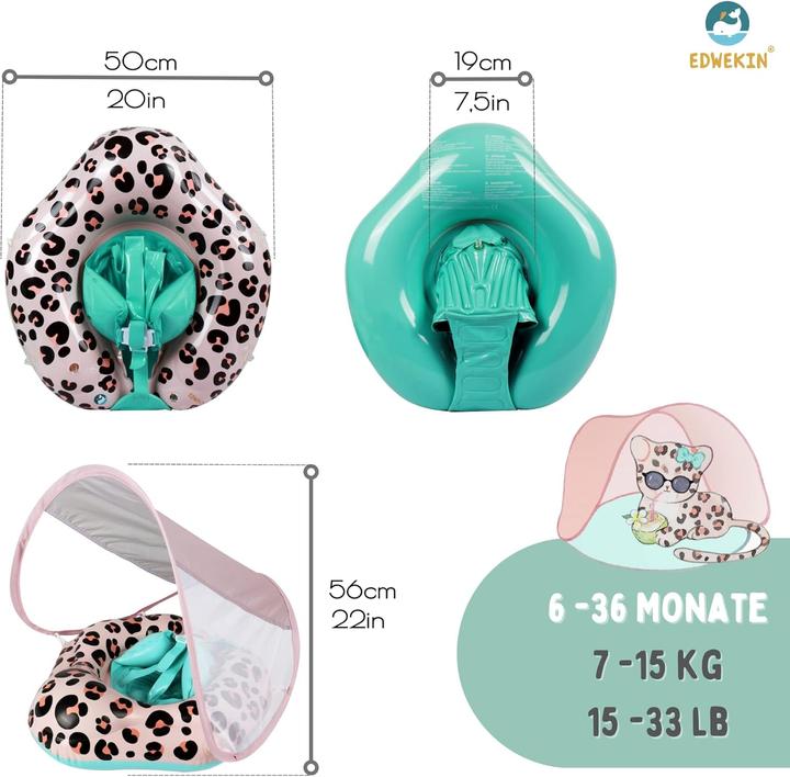 Produktbild Edwekin Baby Schwimmring Leoni