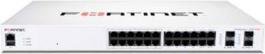 Fortinet FS-124F-FPOE - Power over Ethernet (PoE) - Rack mount - 1U (4 Ports)