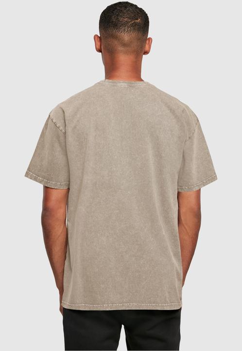 Produktbild Merchcode Never Give Up Acid Washed Heavy Oversized Tee - 111655 (S)