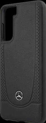 Produktbild Mercedes-Benz Perforated Hülle mit Metal Logo (Samsung Galaxy S21+)
