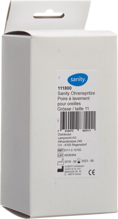 Produktbild Sanity Ohrspritze Gr11