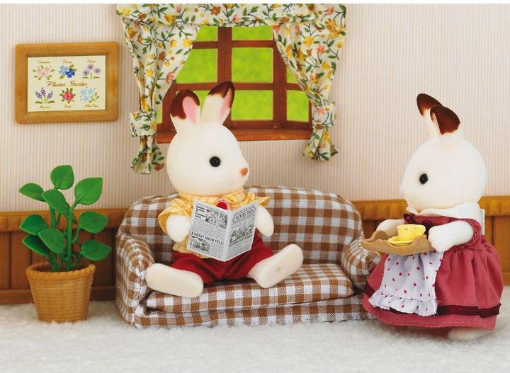 Image du produit Sylvanian Families Canapé de père lapin en chocolat
