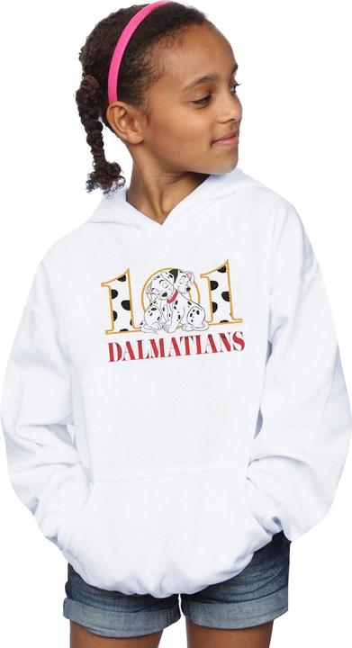 Actual product image Disney Girls 101 Dalmatians Puppy Hug Hoodie (152, 158)