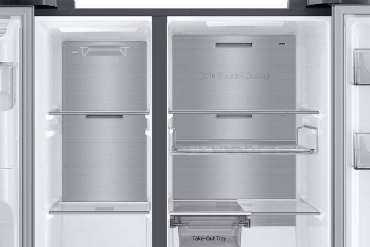 Produktbild Samsung RS6GCG885DS9EG (edelstahl, AI Energy Mode, Metal Cooling, Festwasseranschluss) (634 l)