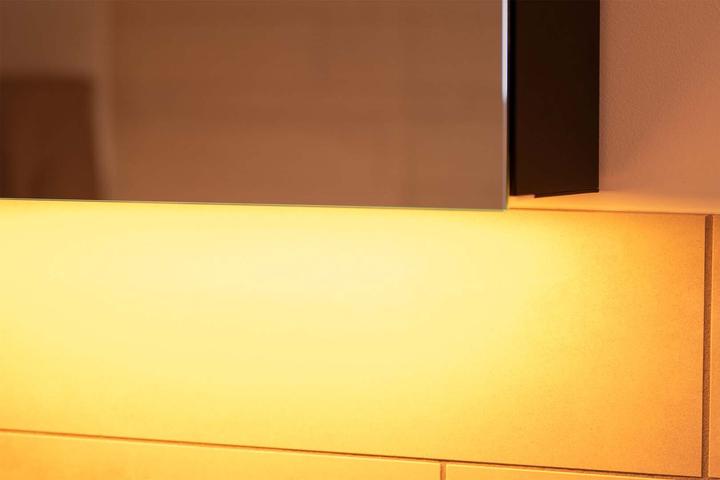 Produktbild Schneider ADVANCED Line Ultimate LED Lichtspiegelschrank, 1 Tür Anschlag wechselbar, Steckdose link