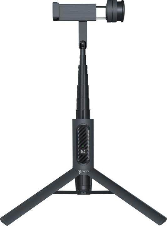 Actual product image prio 2 in 1 Selfie Stick & Tripod black