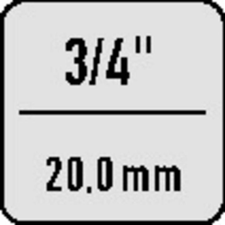 Actual product image Gedore IN K 32 14 Power screwdriver bit 3/4" hexagon socket 14 mm (14 mm)