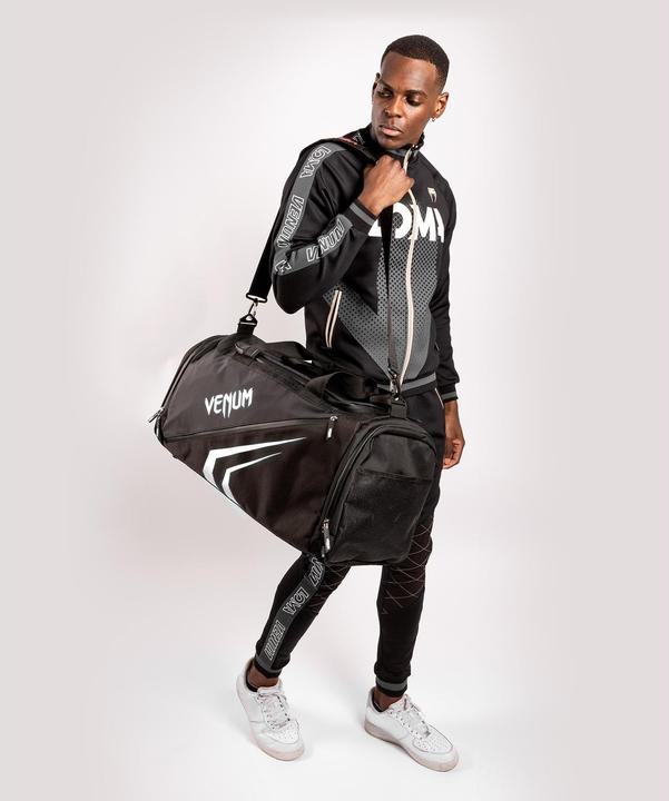 Actual product image Venum Trainer Lite Evo Sport Bag Black White (63 l)