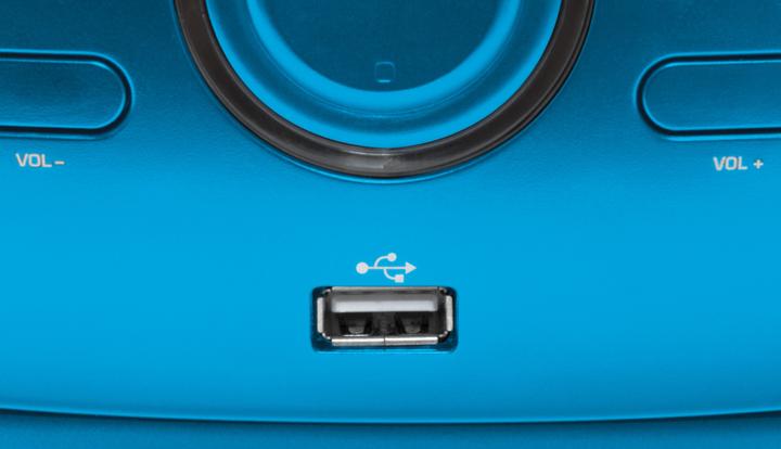 Immagine prodotto Bigben Radio/CD portatile CD61 USB - blu (FM, AM)