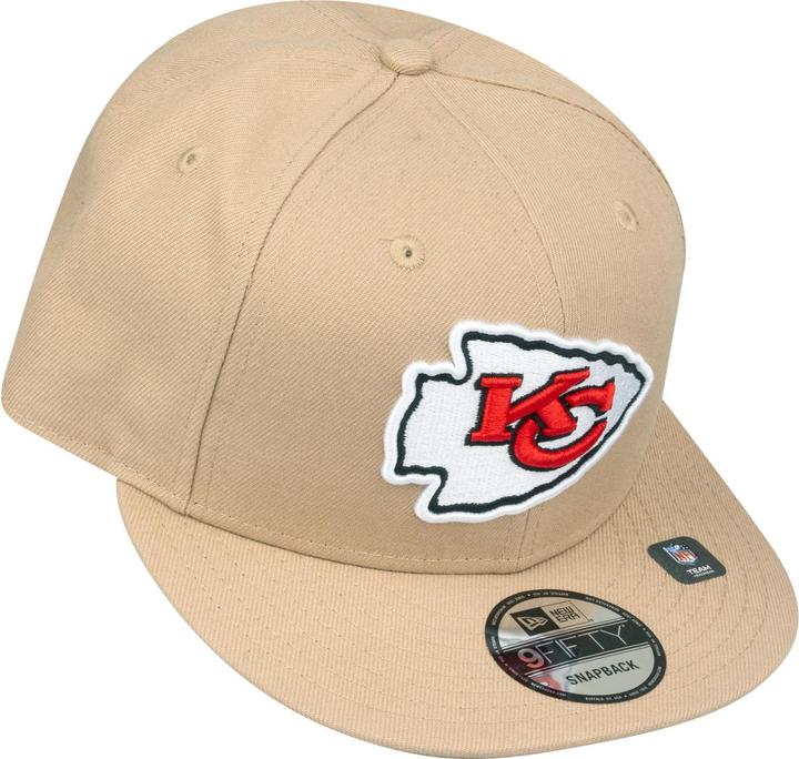 Actual product image New Era 9Fifty Snapback Cap - Kansas City Chiefs Camel Beige