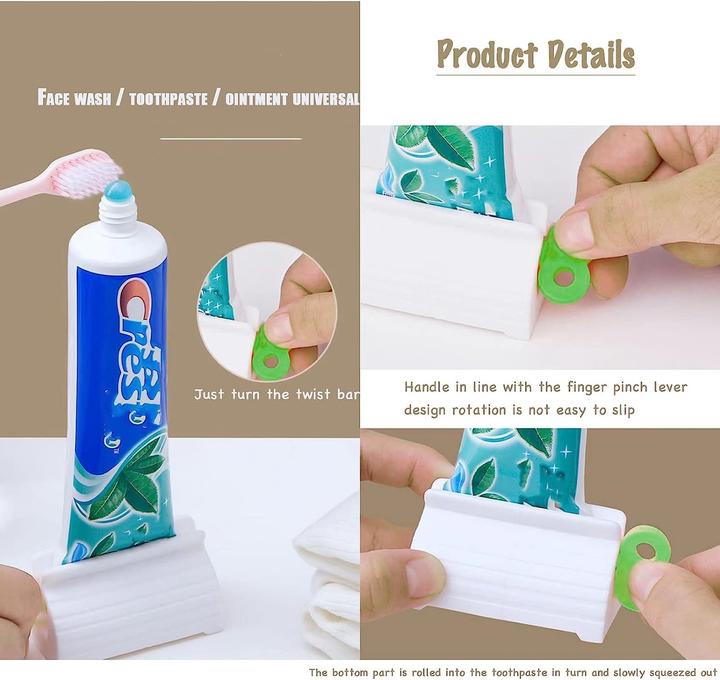 Produktbild ASMI Praktischer Zahnpastaspender Grün