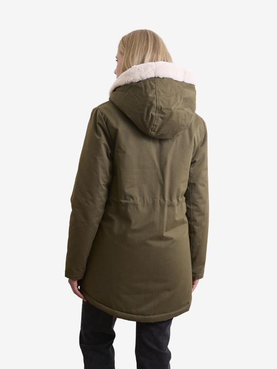 Image du produit Vertbaudet Veste d'hiver de maternité avec doublure en fourrure tissée (46)
