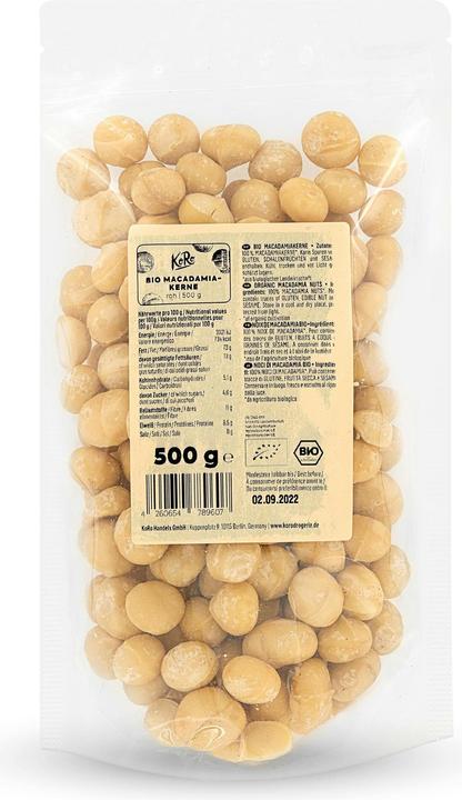 Actual product image KoRo Organic macadamia seeds (500 g)