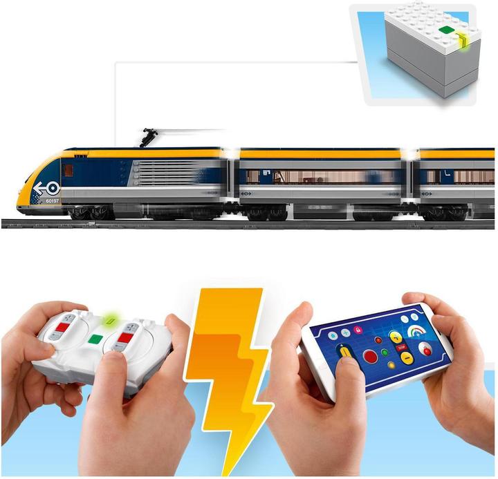 Actual product image LEGO Passenger train (60197, LEGO City, LEGO Powered UP)