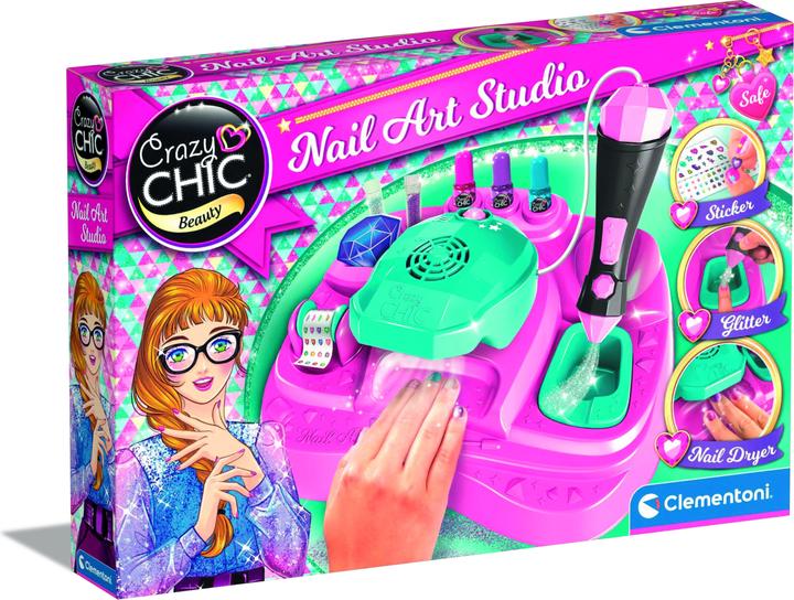 Actual product image Clementoni Crazy Chic Superstar Nail Design