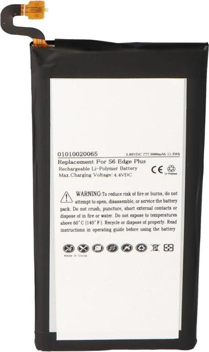 Actual product image AccuCell Battery Samsung Galaxy S6 Edge Plus
