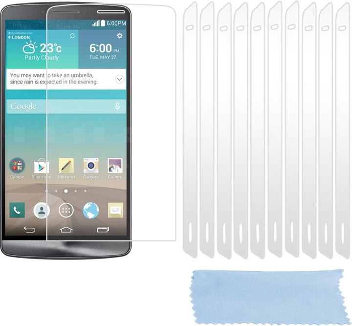 Actual product image Cadorabo 10x protective film (1 Piece, G3)