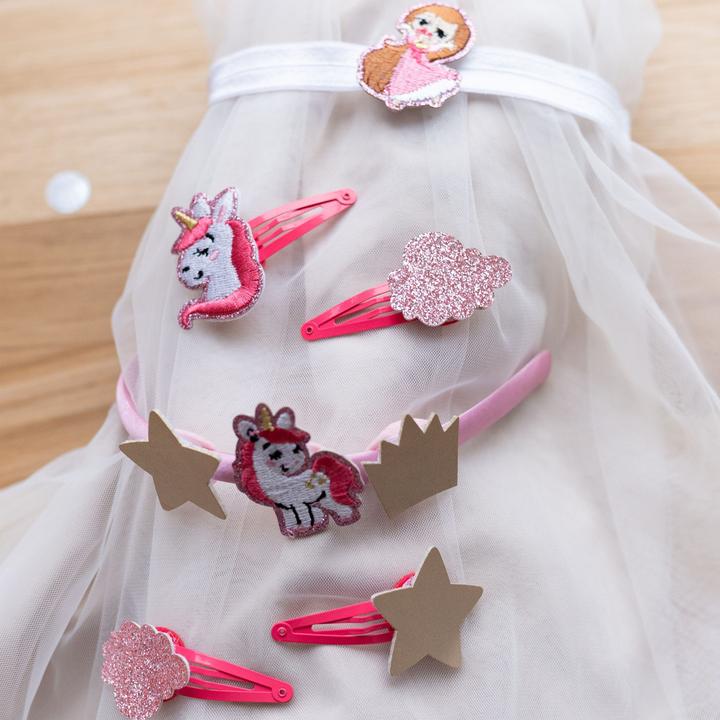 Actual product image Papierdrachen Hair jewellery set - Headband with patches - Princess