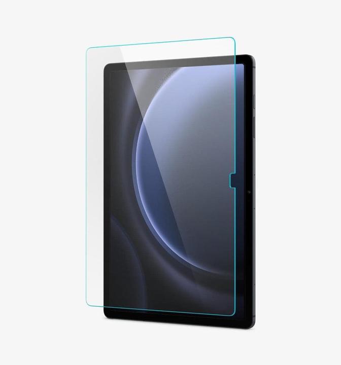 Actual product image Spigen Glas.tR Slim tempered glass for Samsung Galaxy Tab S9 FE+ 12.4" X610 / X616B (1 Piece, Galaxy Tab S9 FE+)