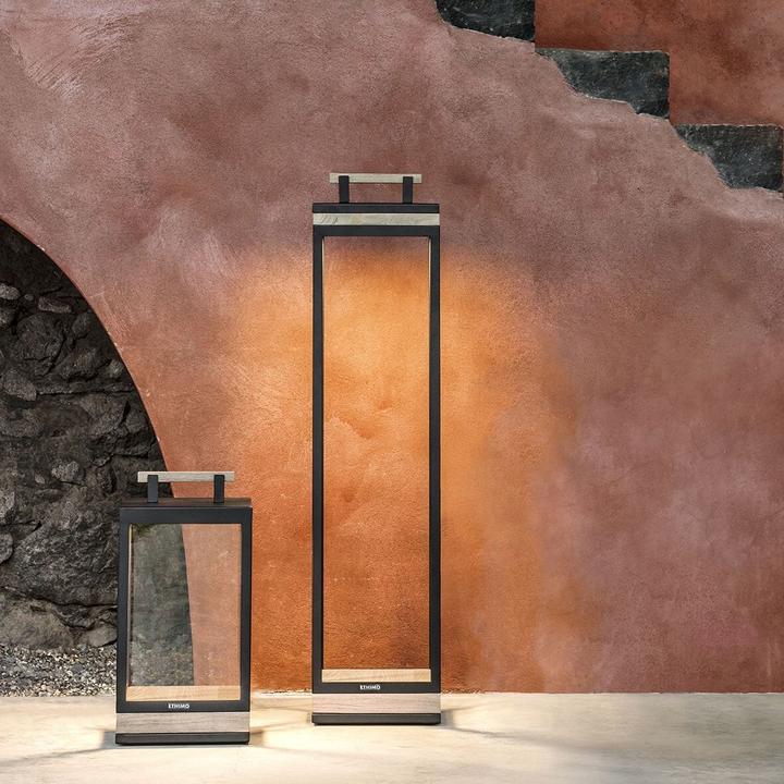 Actual product image Ethimo Carrè XL Floor Lamp pour l'extérieur (IP44)