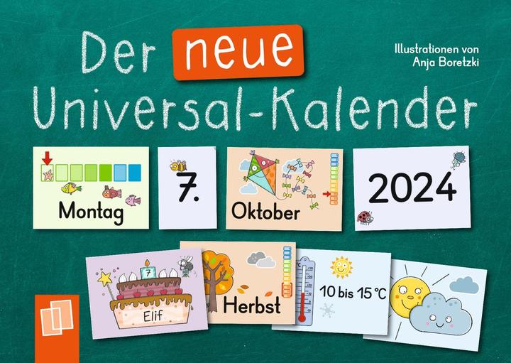 Immagine prodotto Il nuovo calendario universale, dal 2024 (A6, Copertina rigida, Tedesco)