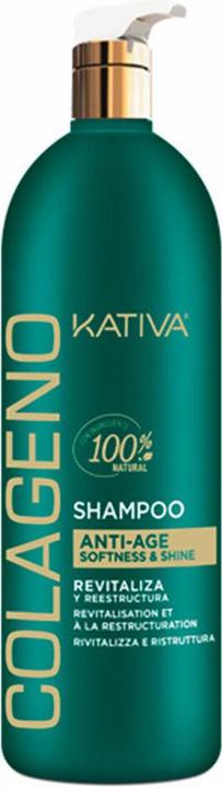 Produktbild Kativa Colageno Champu 1000 Ml (1000 ml, Flüssiges Shampoo)