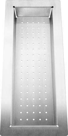 Produktbild Blanco Resteschale aus Edelstahl (Spülbecken Zubehör, 42.50 cm, 16.90 cm)